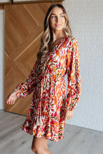 Load image into Gallery viewer, Once Upon a Dream V-Neck Balloon Sleeve Dress
