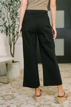 Load image into Gallery viewer, Only Pair High Waisted Wide Leg Bottoms in Black
