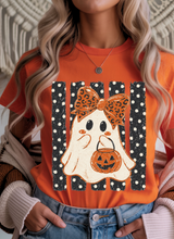 Load image into Gallery viewer, Bow Ghost Graphic Tee &amp; Sweatshirt (multiple color options)
