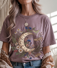 Load image into Gallery viewer, Mystical Moon Graphic Tee &amp; Sweatshirt (multiple color options)
