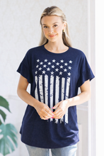 Load image into Gallery viewer, Patriot Ruffle Top
