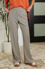 Load image into Gallery viewer, Peachy Keen Straight Leg Trousers in Stone Taupe
