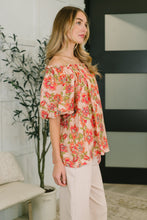 Load image into Gallery viewer, Petal Perfect Off the Shoulder Blouse
