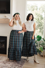 Load image into Gallery viewer, Plaid Perfection Maxi Skirt
