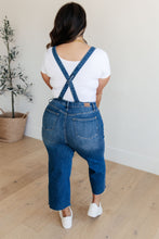 Load image into Gallery viewer, Priscilla High Rise Crop Wide Leg Denim Overalls by Judy Blue
