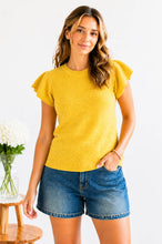 Load image into Gallery viewer, Queen Bee Ruffle Sleeve
