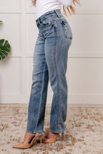 Load image into Gallery viewer, Quinn Mid Rise Cell Phone Pocket Dad Jeans by Judy Blue
