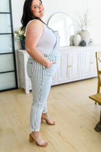 Load image into Gallery viewer, JUDY BLUE Railroad Stripe Overalls
