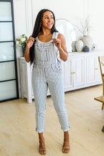 Load image into Gallery viewer, JUDY BLUE Railroad Stripe Overalls
