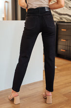 Load image into Gallery viewer, Reese Rhinestone Slim Fit Jeans in Black by Judy Blue
