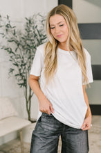 Load image into Gallery viewer, Rest Assured Basic Relaxed Tee in White
