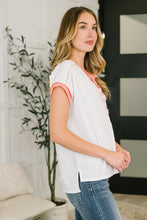 Load image into Gallery viewer, Right Thing to Say Textured Henley Top

