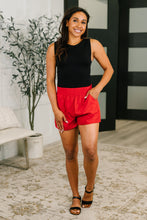 Load image into Gallery viewer, Rile Me Up High Waisted Shorts in Tomato
