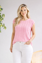 Load image into Gallery viewer, Roselight Stripe Blouse
