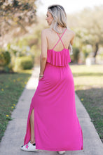 Load image into Gallery viewer, Vibrant Fuchsia Maxi Dress

