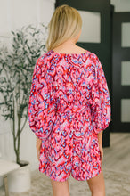 Load image into Gallery viewer, Seems Okay Abstract Print Romper
