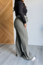 Load image into Gallery viewer, Set Process Mineral Wash Waffle Knit Pants in Olive
