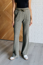 Load image into Gallery viewer, Set Process Mineral Wash Waffle Knit Pants in Olive
