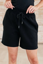 Load image into Gallery viewer, Settle In Dad Shorts in Black
