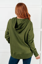 Load image into Gallery viewer, Simple Snug Snap Hooded Pullover
