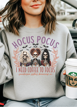 Load image into Gallery viewer, Hocus Pocus Graphic Sweatshirt (multiple color options)
