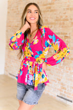 Load image into Gallery viewer, Spring to Be Sprung V-Neck Floral Blouse
