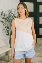 Load image into Gallery viewer, Steady Increase Color Block Sleeveless Top

