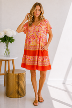 Load image into Gallery viewer, Sunset Bloom Dress
