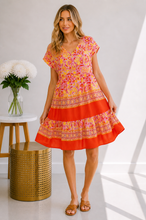 Load image into Gallery viewer, Sunset Bloom Dress
