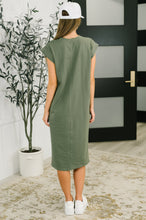 Load image into Gallery viewer, Sweet Like That Casual Dress in Light Olive
