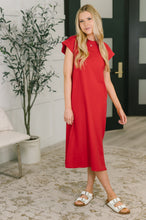 Load image into Gallery viewer, Sweet Like That Casual Dress in Ruby
