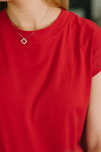 Load image into Gallery viewer, Sweet Like That Casual Dress in Ruby
