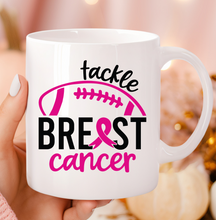 Load image into Gallery viewer, Tackle Breast Cancer Beverage Mug
