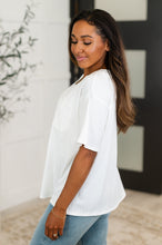 Load image into Gallery viewer, Take It Easy Slouchy Tee in Ivory
