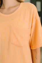 Load image into Gallery viewer, The Go-To Tee in Apricot Bliss
