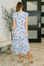 Load image into Gallery viewer, The Missing Piece Tiered Flutter Sleeve Dress
