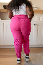 Load image into Gallery viewer, The Motive Slouch Jogger in Hot Pink
