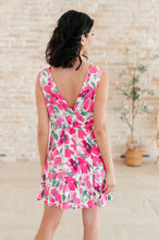 Load image into Gallery viewer, The Sun&#39;s Been Quite Kind V-Neck Dress in Pink

