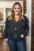Load image into Gallery viewer, The Essential Cable Knit Cardigan
