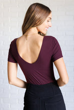 Load image into Gallery viewer, They&#39;re Not Like Us Square Neck Bodysuit in Cassis
