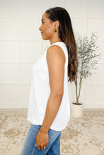 Load image into Gallery viewer, Thread Theory Round Neck Tank in Ivory
