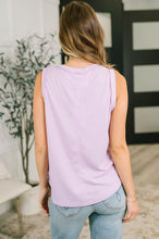Load image into Gallery viewer, Thread Theory Round Neck Tank in Lilac
