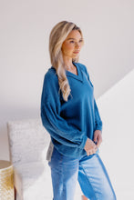 Load image into Gallery viewer, Tidal Texture Long Sleeve Top
