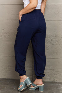 Urban Wonders Tied Long Joggers with Pockets (multiple color options)