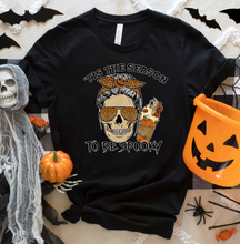 Load image into Gallery viewer, Tis The Season To Be Spooky Graphic T-Shirt

