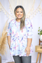 Load image into Gallery viewer, To The End Of Time Peplum Top
