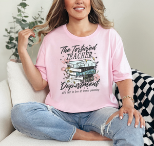 The Tortured Teacher Department Graphic T-Shirt