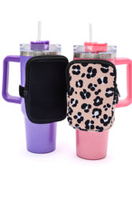 Load image into Gallery viewer, Tumbler Zip Pouch Set of 2 (multiple color options)
