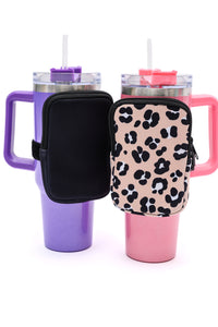 Tumbler Zip Pouch Set of 2 (multiple color options)