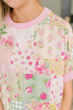 Load image into Gallery viewer, Until Tomorrow Patchwork Relaxed Tee
